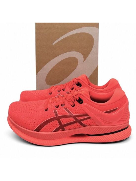 ASICS MetaRide Supportive Running Shoes Mens 12 Sunrise Red Midnight 1011A967-70 main image 8